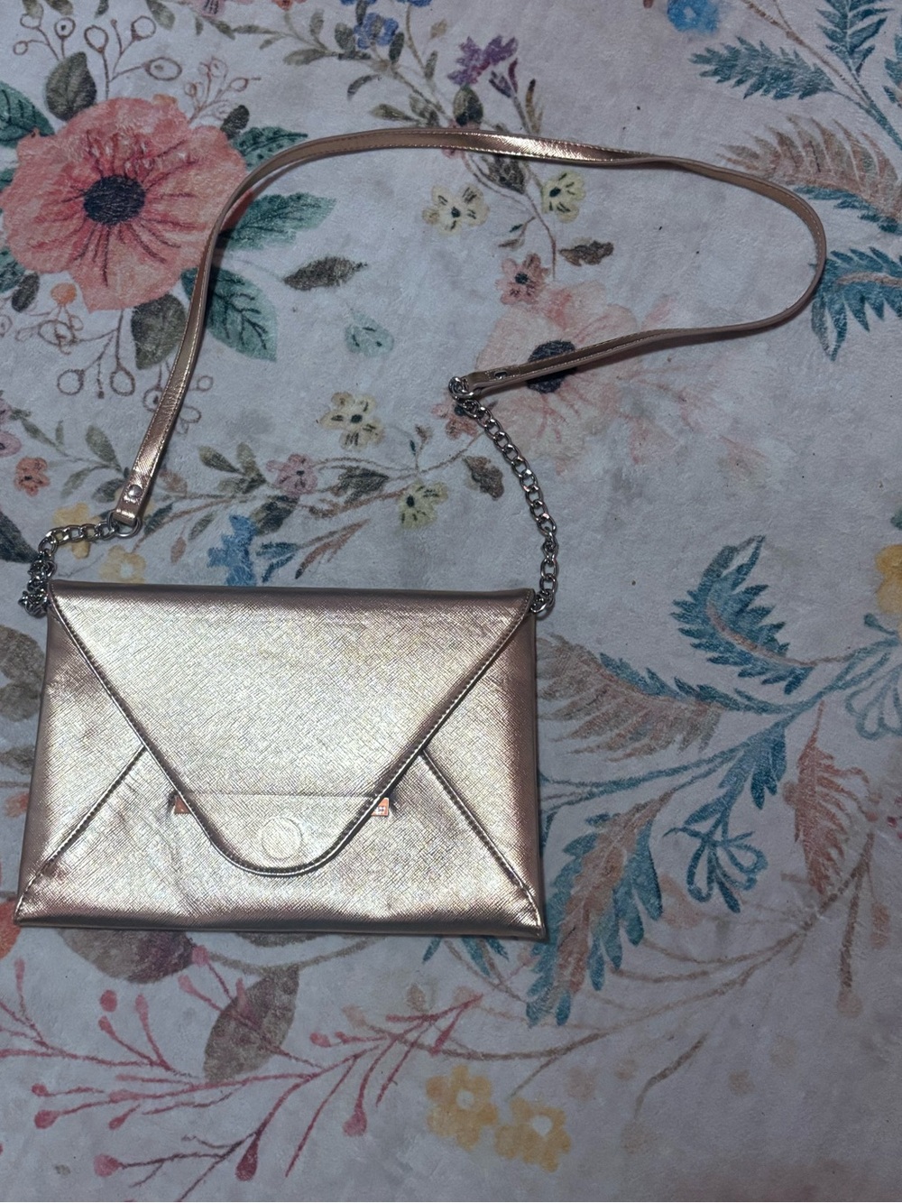 Nine West rose gold bag